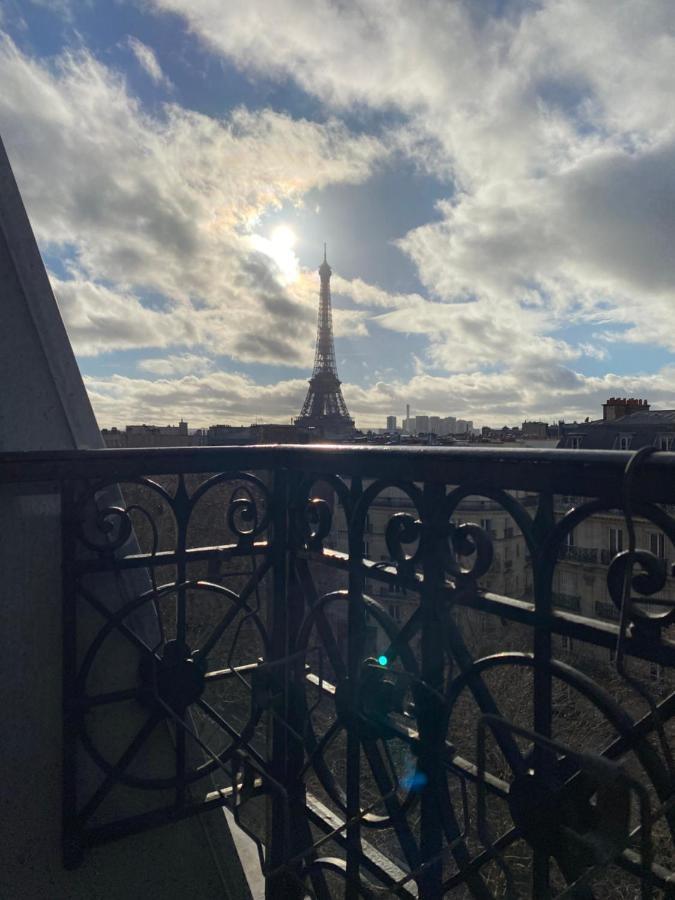 The Eiffel Tower Room Párizs Kültér fotó