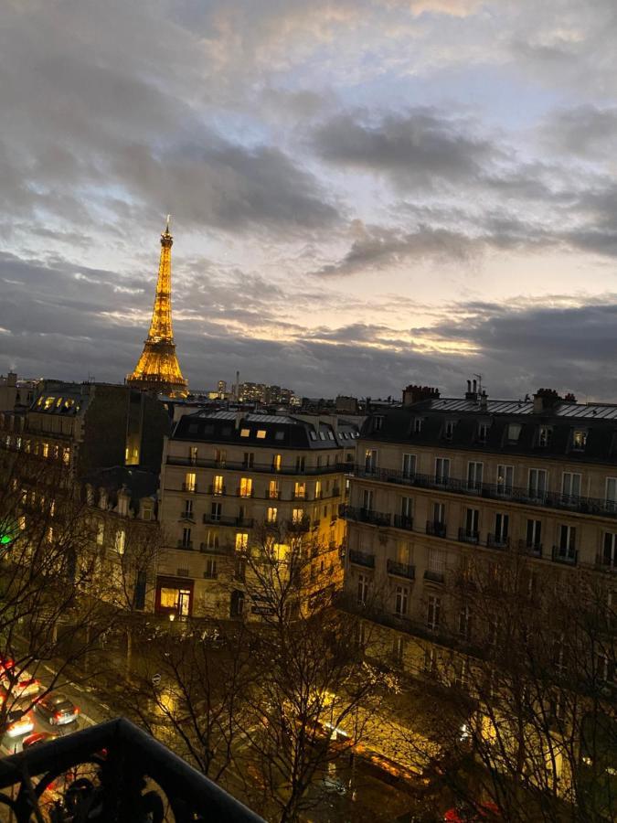The Eiffel Tower Room Párizs Kültér fotó